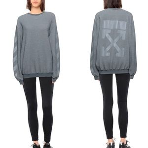 NEW Off-White Arrow Crewneck Sweatshirt